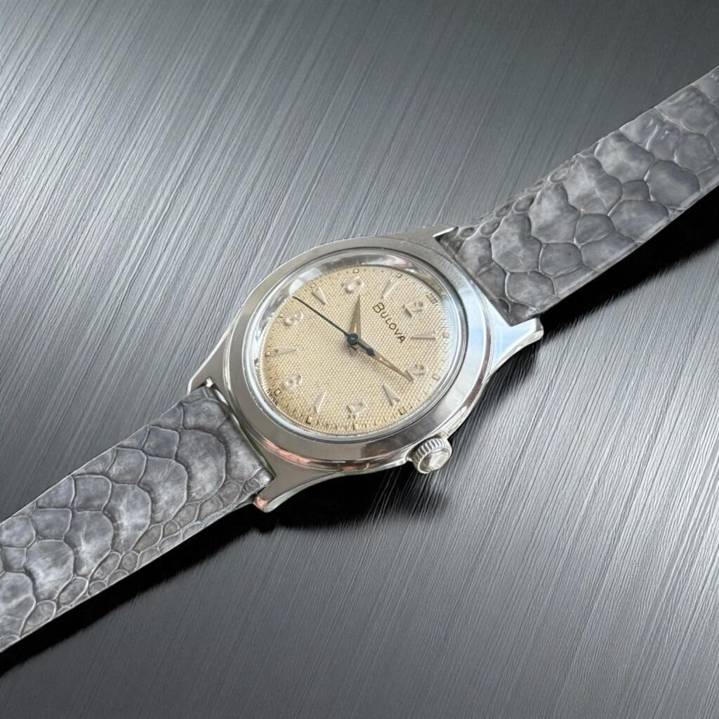 Bulova Waffle Dial Vintage 
