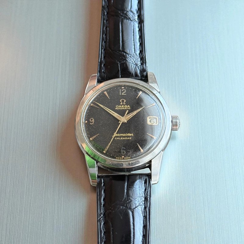 Omega Seamaster 2849-2 Black Gilt